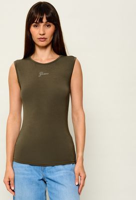 Bluzka damska Guess ze sklepu: Gomez Fashion Store w kategorii: Bluzki damskie - zdjęcie 874714-BD9-10338_GJ264W00003736E
