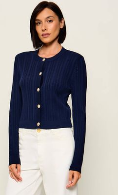 Guess - Sweter damski ze sklepu: Gomez Fashion Store w kategorii: Swetry damskie - zdjęcie 874714-BD9-10338_GJ264W000069N38