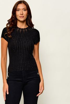 Bluzka damska casual Guess ze sklepu: Gomez Fashion Store w kategorii: Bluzki damskie - zdjęcie 874714-BD9-10338_GJ264W000070487