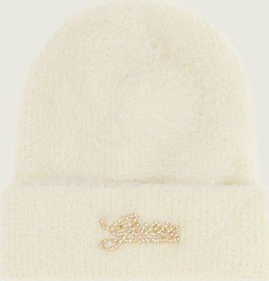 Czapka zimowa damska Guess ze sklepu: Gomez Fashion Store w kategorii: Czapki zimowe damskie - zdjęcie 874714-BD9-10338_GU265W000007148