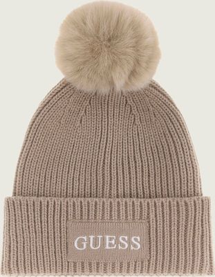 Guess - Czapka zimowa damska ze sklepu: Gomez Fashion Store w kategorii: Czapki zimowe damskie - zdjęcie 874714-BD9-10338_GU265W000018T42