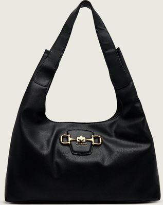 Torebka hobo elegancki Guess ze sklepu: Gomez Fashion Store w kategorii: Torebki hobo - zdjęcie 874714-BD9-10338_GU265W000043489