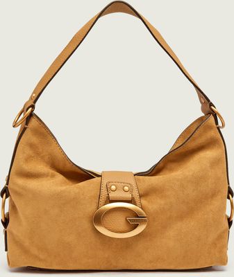 Torebka hobo elegancki Guess ze sklepu: Gomez Fashion Store w kategorii: Torebki hobo - zdjęcie 874714-BD9-10338_GU265W000097072