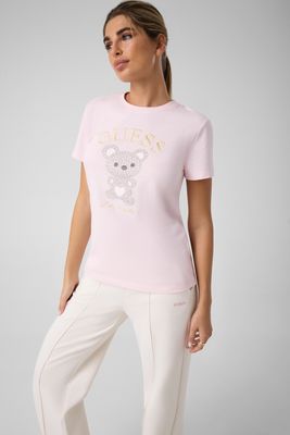 Bluzka damska młodzieżowa GUESS ACTIVE ze sklepu: Gomez Fashion Store w kategorii: Bluzki damskie - zdjęcie 874714-BD9-10338_GV265W000011Y26