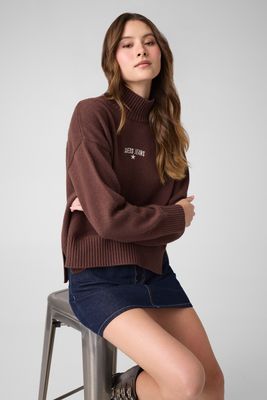 Sweter damski casual Guess Jeans ze sklepu: Gomez Fashion Store w kategorii: Swetry damskie - zdjęcie 874714-BD9-10338_GE265W00001797E