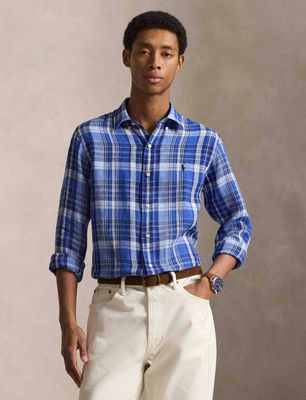 Koszula męska z klasycznym kołnierzykiem Polo Ralph Lauren ze sklepu: Gomez Fashion Store w kategorii: Koszule męskie - zdjęcie 874714-BD9-10338_PR262M000321EYI