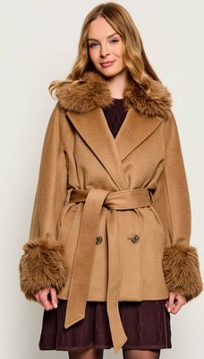 Płaszcz damski jesienny Marciano Guess ze sklepu: Gomez Fashion Store w kategorii: Płaszcze damskie