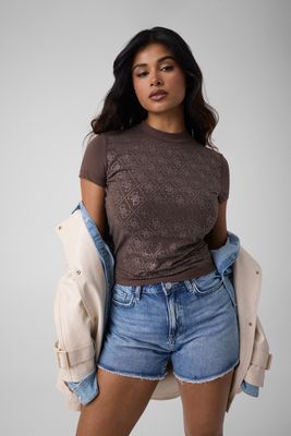 Bluzka damska na wiosnę Guess ze sklepu: Gomez Fashion Store w kategorii: Bluzki damskie - zdjęcie 874714-BD9-10338_GJ265W000004I17