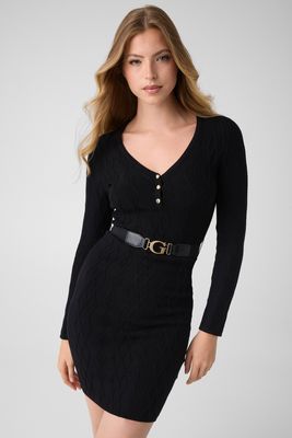 Guess - Sukienka ze sklepu: Gomez Fashion Store w kategorii: Sukienki - zdjęcie 874714-BD9-10338_GJ265W000037058
