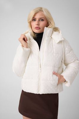 Kurtka damska casual jesienna Guess ze sklepu: Gomez Fashion Store w kategorii: Kurtki damskie - zdjęcie 874714-BD9-10338_GJ265W000056H47