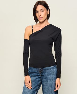 Bluzka damska jesienna Guess ze sklepu: Gomez Fashion Store w kategorii: Bluzki damskie - zdjęcie 874714-BD9-10338_GJ265W000066058
