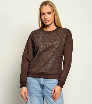 Guess - Bluza damska ze sklepu: Gomez Fashion Store w kategorii: Bluzy damskie - zdjęcie 874714-BD9-10338_GJ265W000070I17