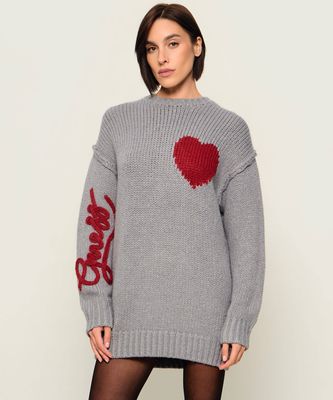 Sweter damski Guess ze sklepu: Gomez Fashion Store w kategorii: Swetry damskie - zdjęcie 874714-BD9-10338_GJ265W00007556E