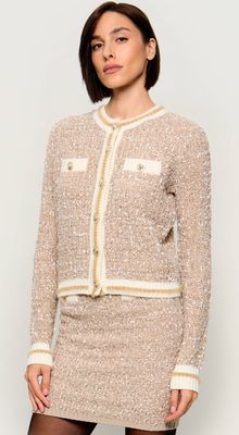 Sweter damski casual na zimę Guess ze sklepu: Gomez Fashion Store w kategorii: Swetry damskie - zdjęcie 874714-BD9-10338_GJ265W000076H28