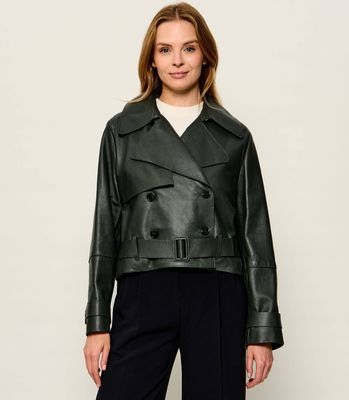 BOSS BLACK - Kurtka damska jesienna ze sklepu: Gomez Fashion Store w kategorii: Kurtki damskie - zdjęcie 874714-BD9-10338_BB264W000035308