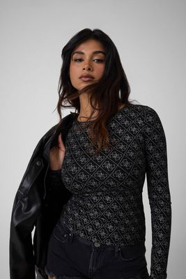 Bluzka damska casual Guess ze sklepu: Gomez Fashion Store w kategorii: Bluzki damskie - zdjęcie 874714-BD9-10338_GJ265W000095058