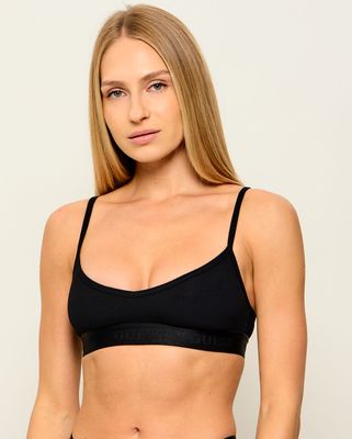 Biustonosz sportowy gładki Guess Underwear ze sklepu: Gomez Fashion Store w kategorii: Biustonosze - zdjęcie 874714-BD9-10338_GB265W000010046