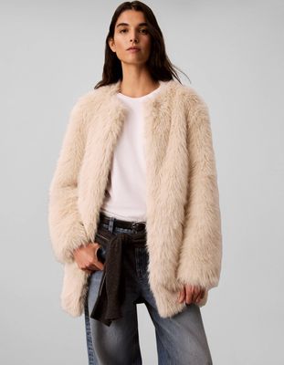 Futro damskie Calvin Klein Jeans ze sklepu: Gomez Fashion Store w kategorii: Futra damskie