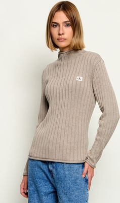 Sweter damski Calvin Klein Jeans ze sklepu: Gomez Fashion Store w kategorii: Swetry damskie - zdjęcie 874714-BD9-10338_CJ265W000049Z36