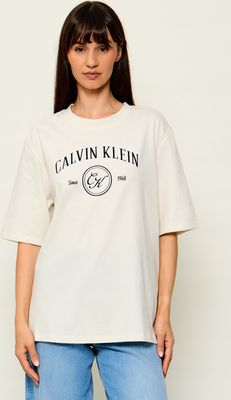 Bluzka damska wiosenna Calvin Klein Jeans ze sklepu: Gomez Fashion Store w kategorii: Bluzki damskie - zdjęcie 874714-BD9-10338_CJ265W000068B77