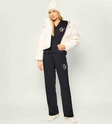 Spodnie damskie na jesień Calvin Klein Jeans ze sklepu: Gomez Fashion Store w kategorii: Spodnie damskie