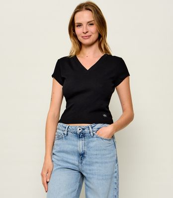 Bluzka damska casualowa Calvin Klein Jeans ze sklepu: Gomez Fashion Store w kategorii: Bluzki damskie - zdjęcie 874714-BD9-10338_CJ265W000036C64