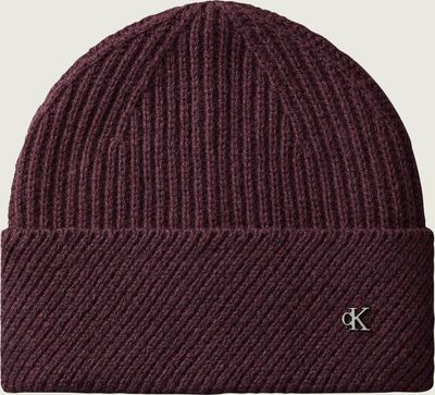 Calvin Klein - Czapka zimowa damska ze sklepu: Gomez Fashion Store w kategorii: Czapki zimowe damskie - zdjęcie 874714-BD9-10338_CK265W000016D63