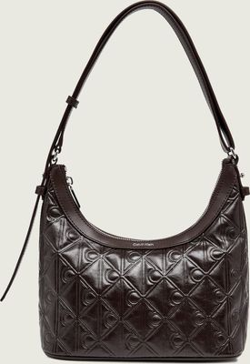Torebka hobo elegancki Calvin Klein ze sklepu: Gomez Fashion Store w kategorii: Torebki hobo - zdjęcie 874714-BD9-10338_CK265W000039Y99