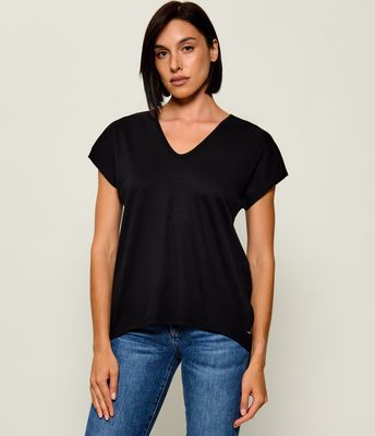 Bluzka damska Calvin Klein ze sklepu: Gomez Fashion Store w kategorii: Bluzki damskie - zdjęcie 874714-BD9-10338_CK265W000117544