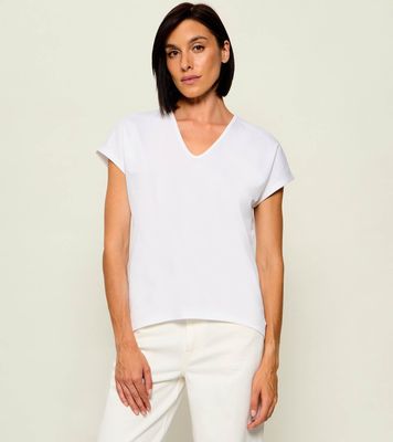 Bluzka damska casual Calvin Klein ze sklepu: Gomez Fashion Store w kategorii: Bluzki damskie - zdjęcie 874714-BD9-10338_CK265W000117257