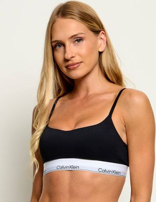 Biustonosz w sportowym stylu z napisem Calvin Klein Underwear ze sklepu: Gomez Fashion Store w kategorii: Biustonosze - zdjęcie 874714-BD9-10338_CU265W000008A55