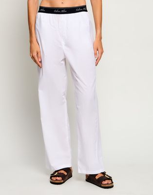 Piżama bez wzorów casual Calvin Klein Underwear ze sklepu: Gomez Fashion Store w kategorii: Piżamy damskie - zdjęcie 874714-BD9-10338_CU265W000013100