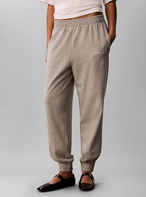 Spodnie damskie casual Calvin Klein Underwear ze sklepu: Gomez Fashion Store w kategorii: Spodnie damskie - zdjęcie 874714-BD9-10338_CU265W000015405
