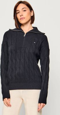 Sweter damski na zimę Tommy Hilfiger ze sklepu: Gomez Fashion Store w kategorii: Swetry damskie