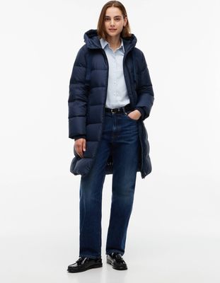 Płaszcz damski casual jesienny Tommy Hilfiger ze sklepu: Gomez Fashion Store w kategorii: Płaszcze damskie