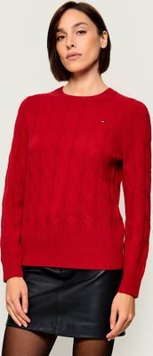 Sweter damski zimowy Tommy Hilfiger ze sklepu: Gomez Fashion Store w kategorii: Swetry damskie