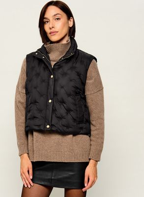 Kamizelka damska casual Tommy Hilfiger ze sklepu: Gomez Fashion Store w kategorii: Kamizelki damskie - zdjęcie 874714-BD9-10338_TH265W000069D12