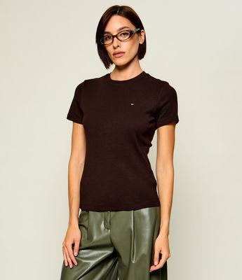 Bluzka damska casual Tommy Hilfiger ze sklepu: Gomez Fashion Store w kategorii: Bluzki damskie - zdjęcie 874714-BD9-10338_TH265W000071291