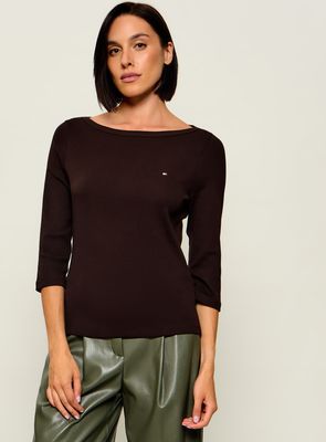 Bluzka damska casual Tommy Hilfiger ze sklepu: Gomez Fashion Store w kategorii: Bluzki damskie - zdjęcie 874714-BD9-10338_TH265W000072291
