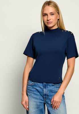 Bluzka damska na wiosnę Tommy Hilfiger ze sklepu: Gomez Fashion Store w kategorii: Bluzki damskie - zdjęcie 874714-BD9-10338_TH265W000080F71