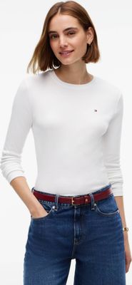 Tommy Hilfiger - Bluzka damska na wiosnę ze sklepu: Gomez Fashion Store w kategorii: Bluzki damskie - zdjęcie 874714-BD9-10338_TH265W000081F31