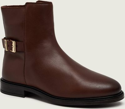 Botki jesienne Tommy Hilfiger ze sklepu: Gomez Fashion Store w kategorii: Botki - zdjęcie 874714-BD9-10338_TH265W000095J48