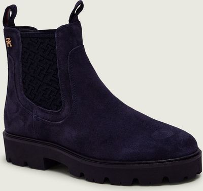 Botki jesienne Tommy Hilfiger ze sklepu: Gomez Fashion Store w kategorii: Botki - zdjęcie 874714-BD9-10338_TH265W000099287
