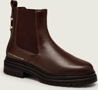 Botki na jesień Tommy Hilfiger ze sklepu: Gomez Fashion Store w kategorii: Botki - zdjęcie 874714-BD9-10338_TH265W000104H46