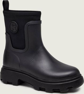 Kalosze damskie jesienne Tommy Hilfiger ze sklepu: Gomez Fashion Store w kategorii: Kalosze damskie - zdjęcie 874714-BD9-10338_TH265W000116D12