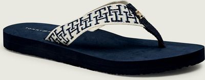 Klapki damskie na lato Tommy Hilfiger ze sklepu: Gomez Fashion Store w kategorii: Klapki damskie - zdjęcie 874714-BD9-10338_TH265W000120287