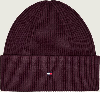 Czapka zimowa damska Tommy Hilfiger ze sklepu: Gomez Fashion Store w kategorii: Czapki zimowe damskie - zdjęcie 874714-BD9-10338_TH265W000160F27