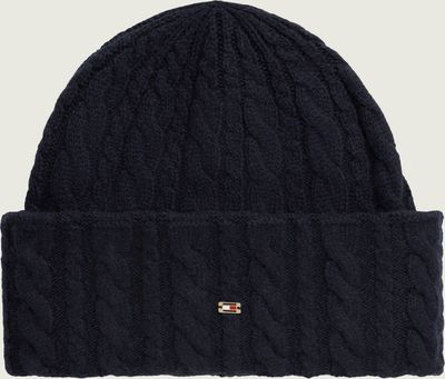 Czapka zimowa damska Tommy Hilfiger ze sklepu: Gomez Fashion Store w kategorii: Czapki zimowe damskie