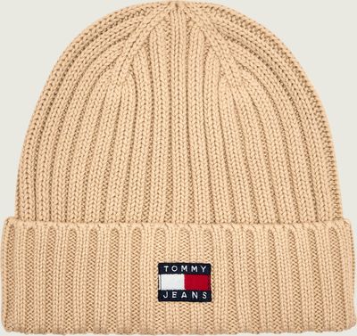 Czapka zimowa damska Tommy Jeans ze sklepu: Gomez Fashion Store w kategorii: Czapki zimowe damskie - zdjęcie 874714-BD9-10338_TM265W000016Z77