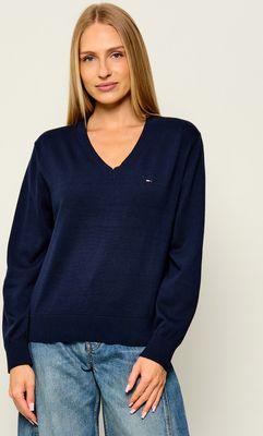 Sweter damski na zimę Tommy Jeans ze sklepu: Gomez Fashion Store w kategorii: Swetry damskie - zdjęcie 874714-BD9-10338_TM265W000044072